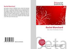 Copertina di Rachel Blanchard