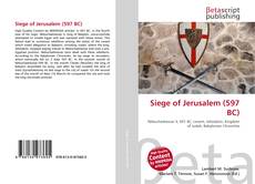 Copertina di Siege of Jerusalem (597 BC)