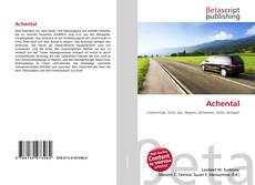 Capa do livro de Achental 