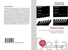 Bookcover of Vincent Gallo