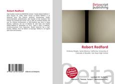 Bookcover of Robert Redford