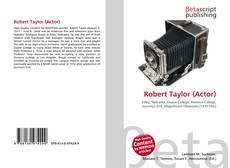 Bookcover of Robert Taylor (Actor)