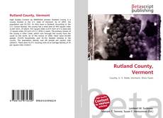Bookcover of Rutland County, Vermont