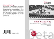 Bookcover of Polish People's Party