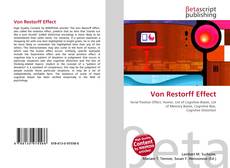 Bookcover of Von Restorff Effect