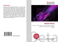 Bookcover of Welsh Peers