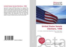 Bookcover of United States Senate Elections, 1998