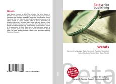 Bookcover of Wends