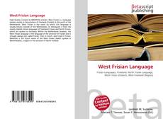 Capa do livro de West Frisian Language 