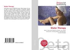 Buchcover von Water Therapy