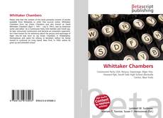 Borítókép a  Whittaker Chambers - hoz
