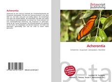 Capa do livro de Acherontia 