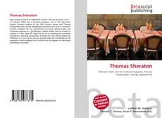 Capa do livro de Thomas Sheraton 