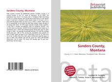 Buchcover von Sanders County, Montana