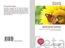Bookcover of Acherontia lachesis