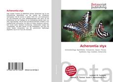 Bookcover of Acherontia styx