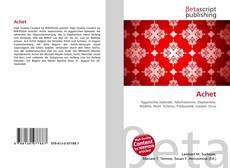 Copertina di Achet