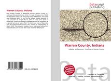 Bookcover of Warren County, Indiana