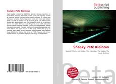Capa do livro de Sneaky Pete Kleinow 
