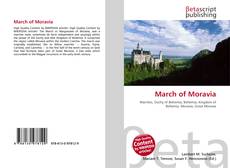 Bookcover of March of Moravia