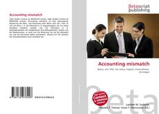 Bookcover of Accounting mismatch