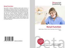 Capa do livro de Renal Function 