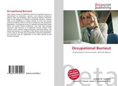 Copertina di Occupational Burnout