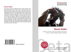 Copertina di Naum Gabo