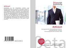 Portada del libro de Achicourt