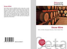 Portada del libro de Straw Wine