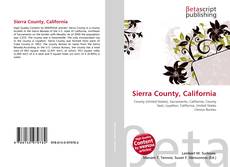 Portada del libro de Sierra County, California
