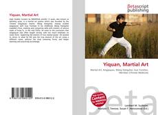 Portada del libro de Yiquan, Martial Art