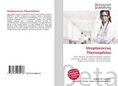 Capa do livro de Streptococcus Thermophilus 