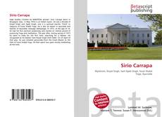 Copertina di Sirio Carrapa