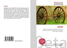 Capa do livro de Achill 