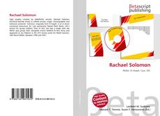 Copertina di Rachael Solomon