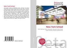 New York School kitap kapağı