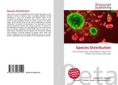 Bookcover of Species Distribution