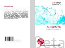 Capa do livro de Rachael Taylor 