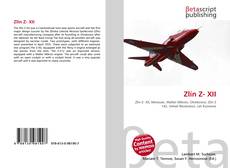 Portada del libro de Zlín Z- XII