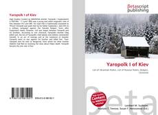 Portada del libro de Yaropolk I of Kiev
