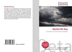 Copertina di Rachel Ah Koy