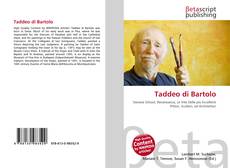 Capa do livro de Taddeo di Bartolo 