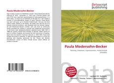 Couverture de Paula Modersohn-Becker