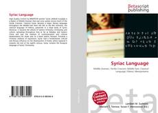 Couverture de Syriac Language