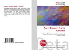 Portada del libro de Surry County, North Carolina
