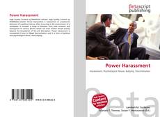 Capa do livro de Power Harassment 