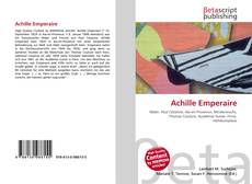 Achille Emperaire kitap kapağı