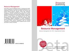Resource Management kitap kapağı