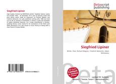 Siegfried Lipiner kitap kapağı